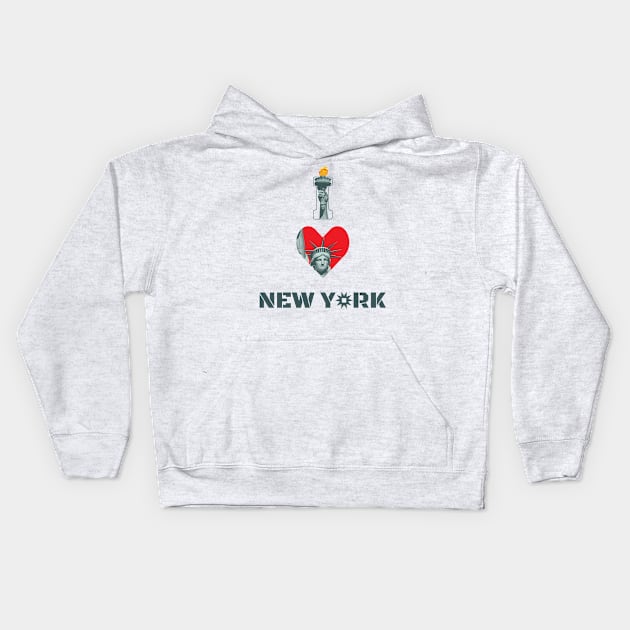 Garbu de Newyork Kids Hoodie by Garbu